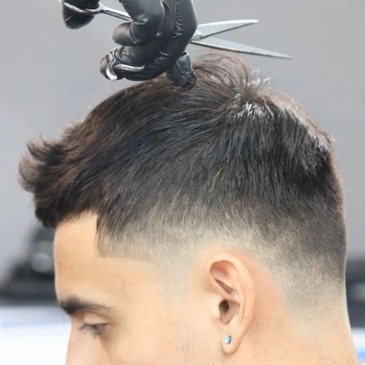 Fresh fade haircut